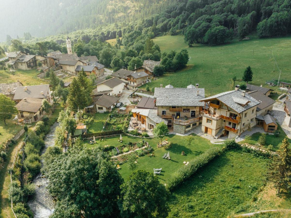 Albergo Locanda Mistral Acceglio Bagian luar foto